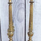Pair of church candlesticks 57 cm high