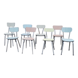 Set of Formica chairs