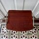 Table d'appoint vintage en laiton et formica