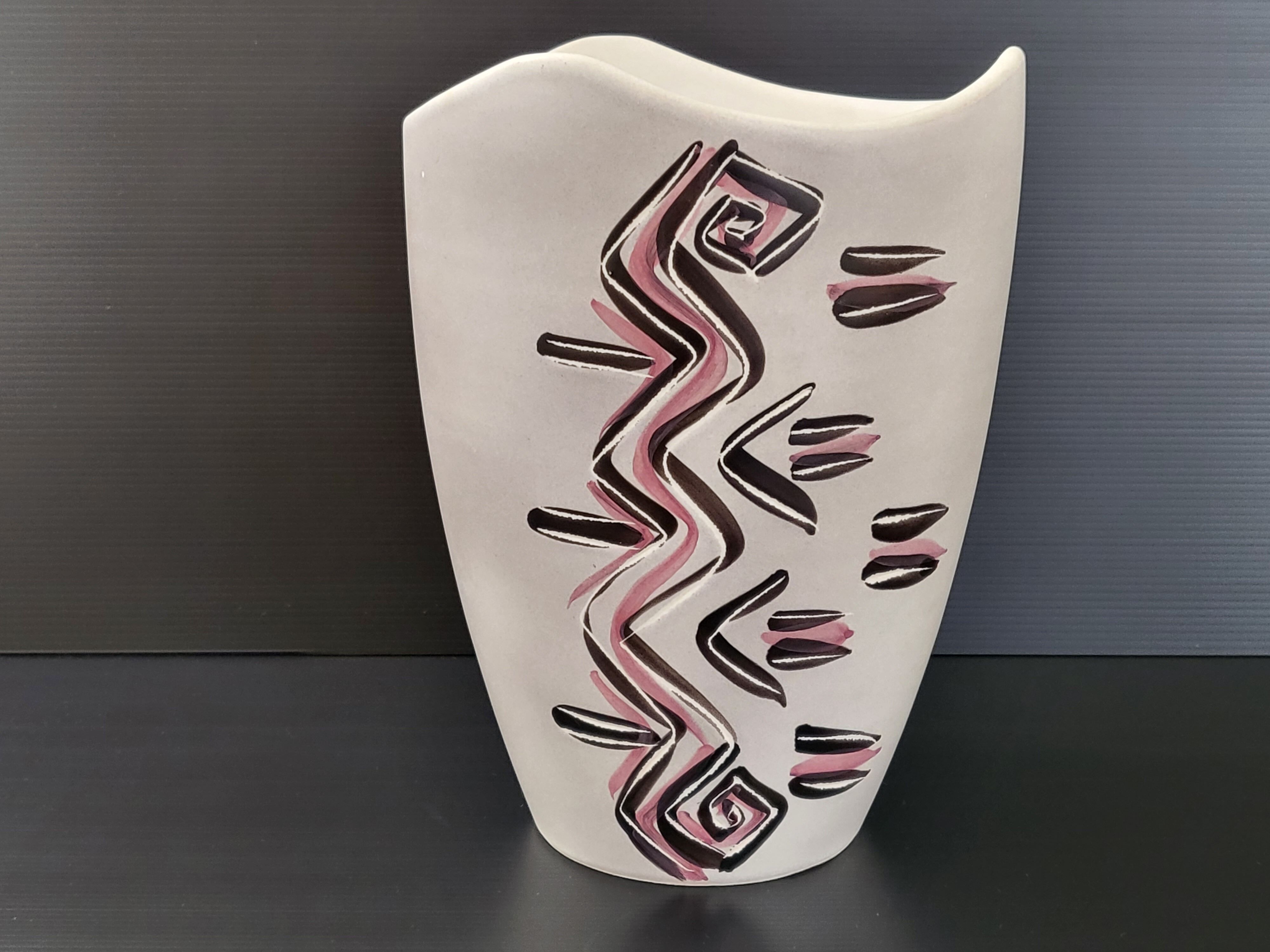 Vintage Vase Vallauris by Raymond Chastagnol