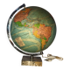 Illuminated terrestrial globe Perrina from the 1950s/60s.