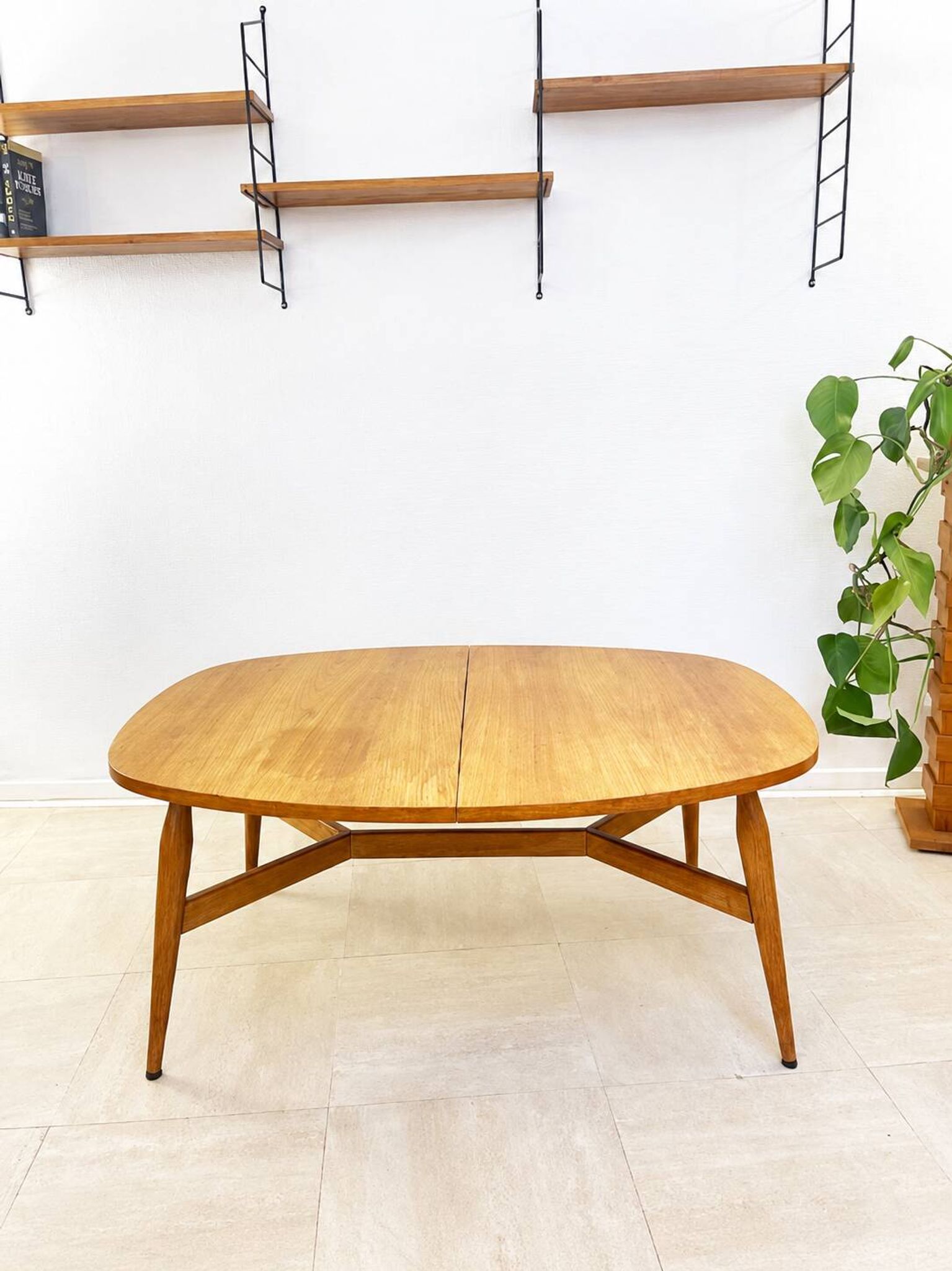 2-in-1 liftable table "smørrebrød", 1960