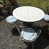 Belle Epoque wrought iron lounge
