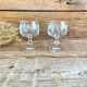 6 small vintage Luminarc glasses