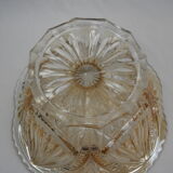 Czechoslovakia crystal cup vintage deco crystal cup czechoslovakia kristall