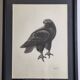 Print after Georges Guyot, "Aigle Royal", 1937, framed, 41 x 32 cm
