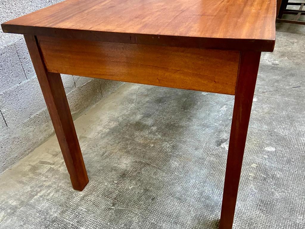 Mahogany farmhouse table 1950
