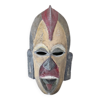 Old Nepalese cast iron mask