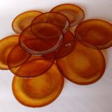 10 assiettes à dessert Arcoroc Sierra Ambre
