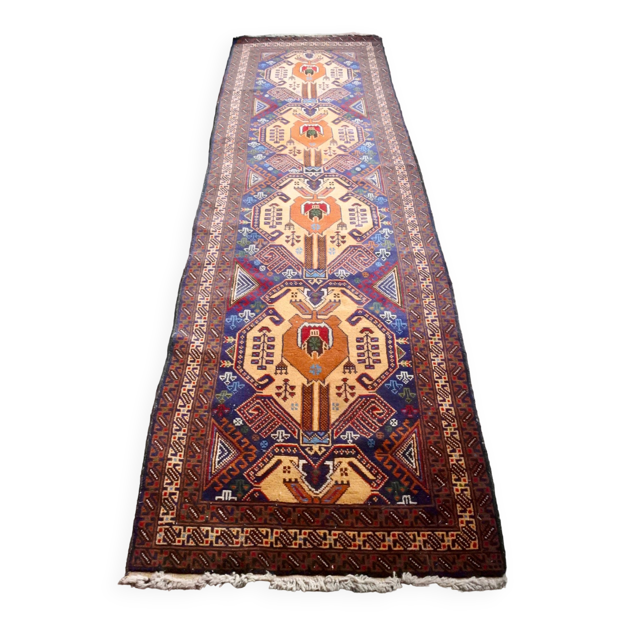 Vintage persian carpet gallery 296x88cm