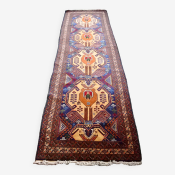 Vintage persian carpet gallery 296x88cm
