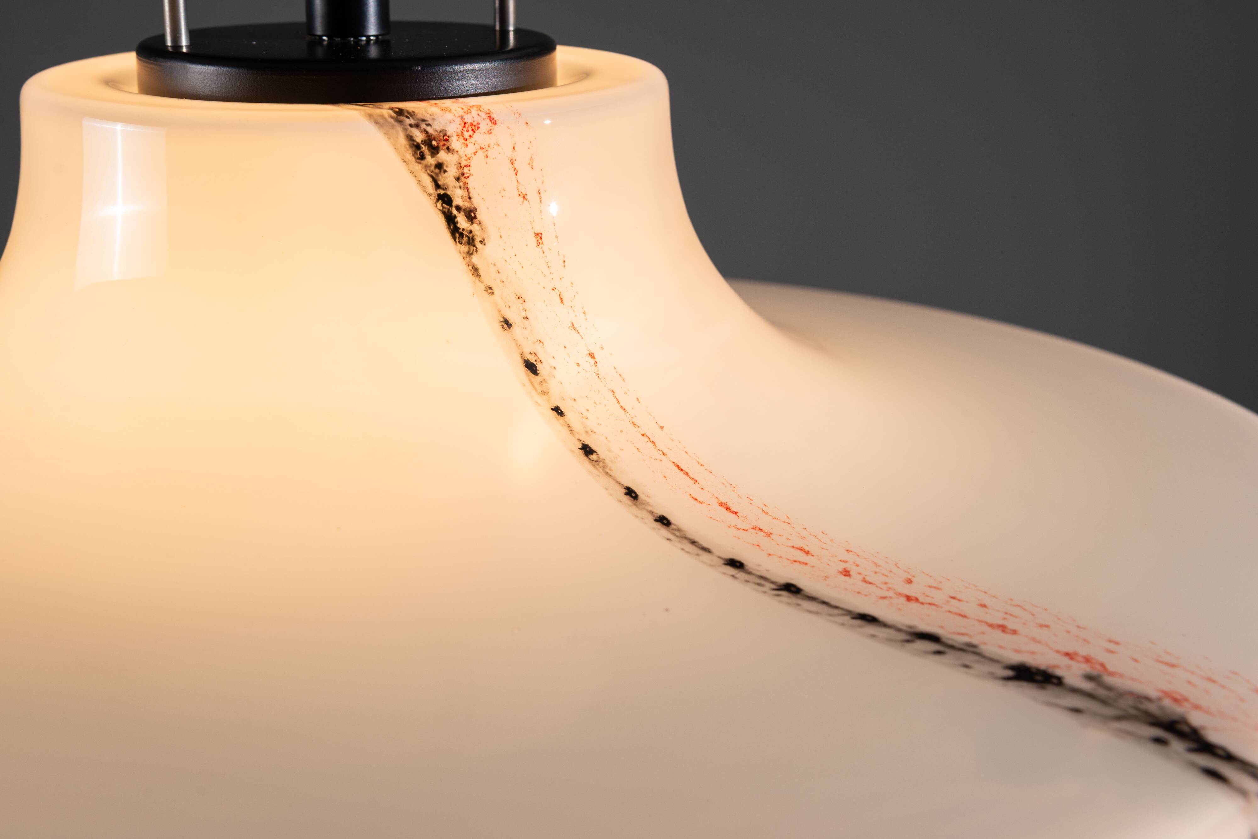 Peill & Putzler ‘‘Cirrus’’ glass ufo pendant