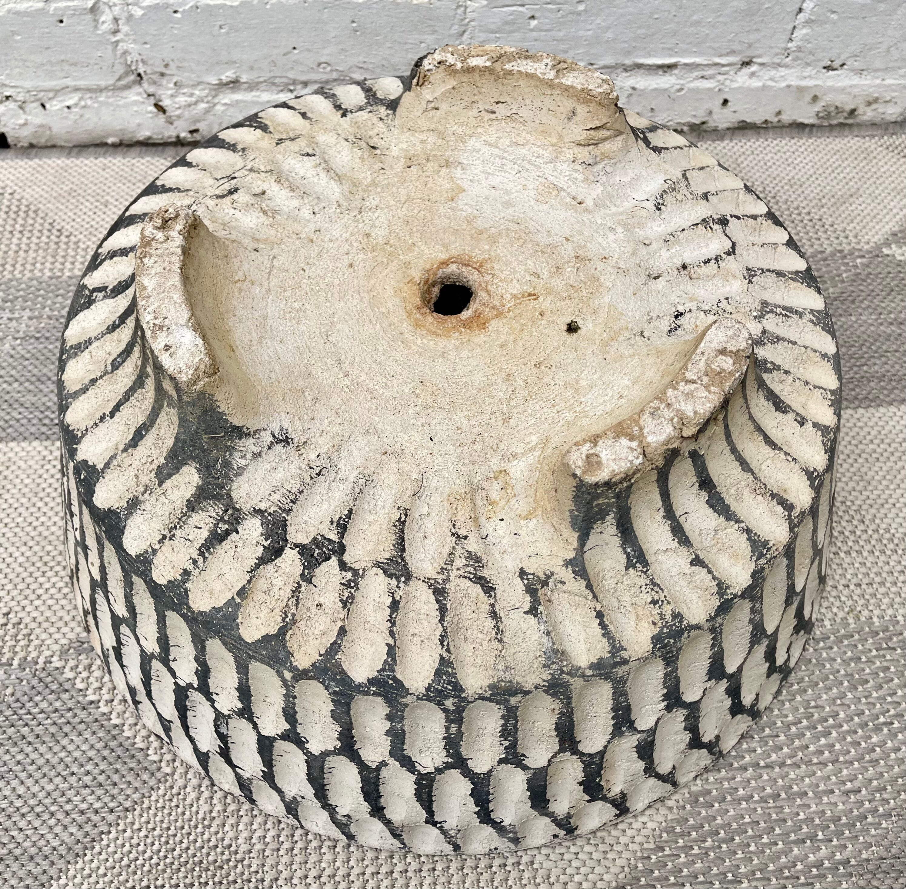 Mid century planter plant pot for the garden