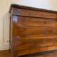 Old wooden dresser with marble tray