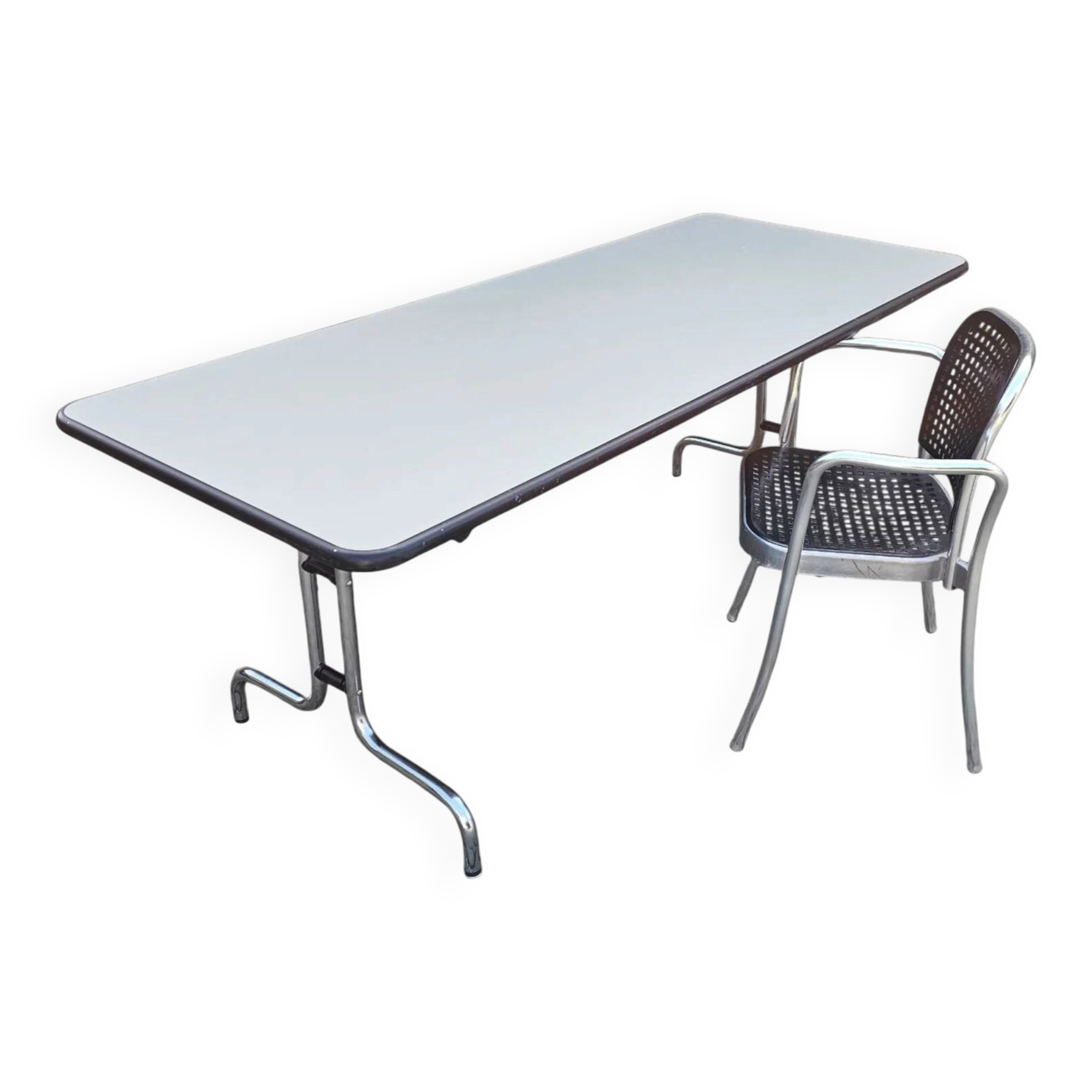 Folding desk / table by Anonima Castelli / 1970s