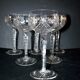 SAINT-LOUIS Balloon Wine Glass ROEMER in cut crystal star 1930 H15.3cm
