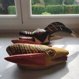 African zoomorphic masks.