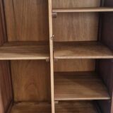 1950s handcrafted cabinet - Solid mahogany wood - Unique piece