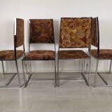 Vintage chairs floral fabric