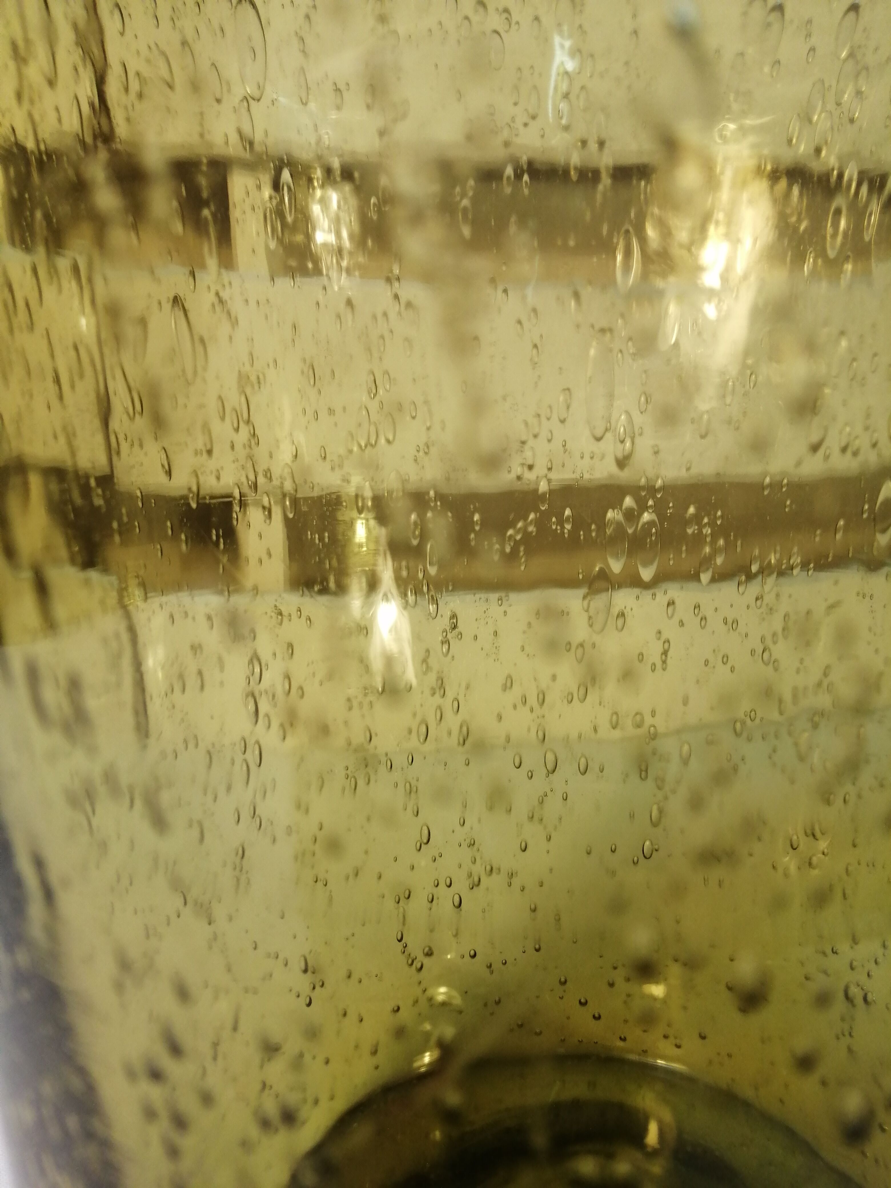 Blown glass vase - Biot glassware