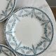 Set of 4 flat plates Creil and Montereau Labrador