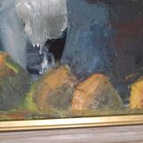 Huile sur toile suédoise originale – « Nature morte vibrante »