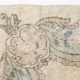 Geometric Oushak Floral Carpet