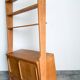Bibliothèque de style scandinave, pieds compas, 1950/60'