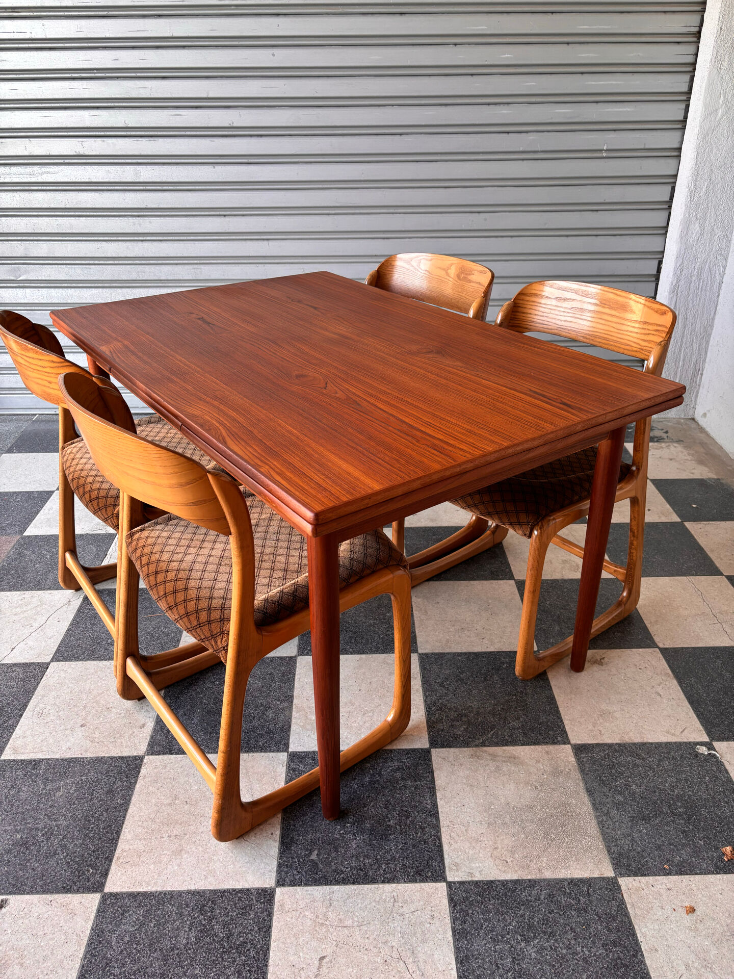 Danish table in teak