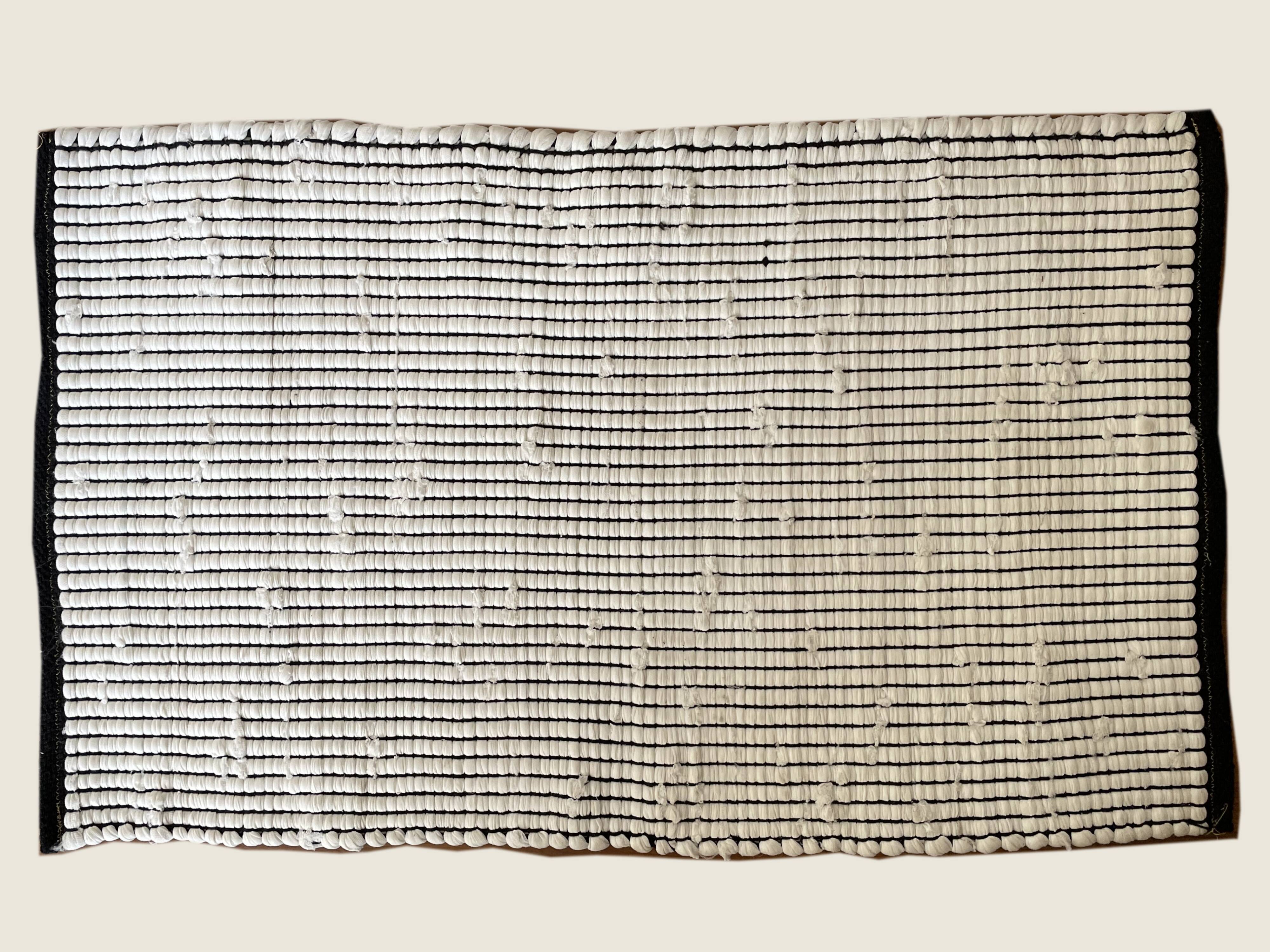2 x 3 Ft - Cotton Handmade Entryway Organization, Door Mat.