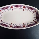 Moulin des loups earthenware dish, Madeleine model