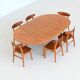 Borge Mogensen model 140 in oak dining table Karl Andersson Denmark 1955