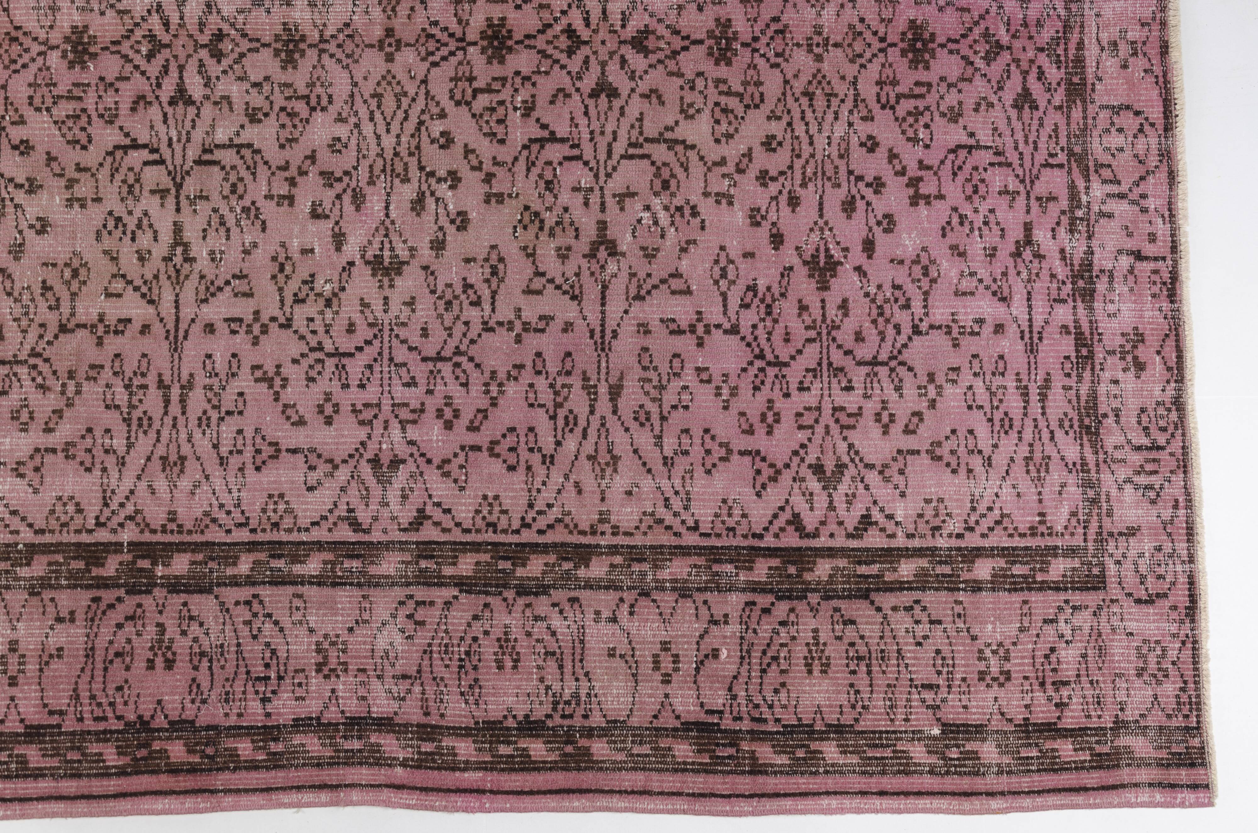 Home Living Oushak Pink Rug sku2520