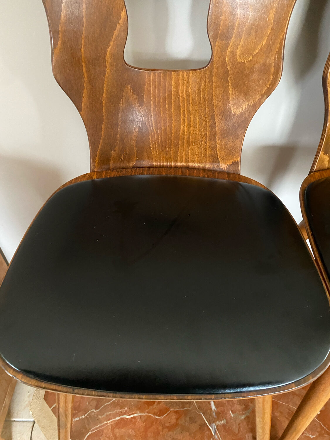 2 bistro chairs Baumann model Gentiane