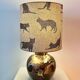 Charming table lamp for cat lovers - newly assembled