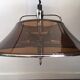1970's acrylic/chrome 8 bulb hanging lamp.