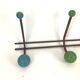 Coat rack Patère ball color