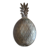 Vide poche bijoux porte savon laiton vintage ananas
