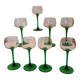 8 verres à pied vin blanc Luminarc