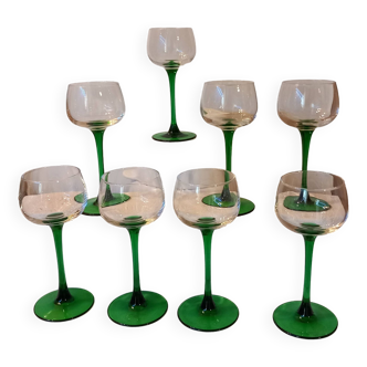 8 verres à pied vin blanc Luminarc