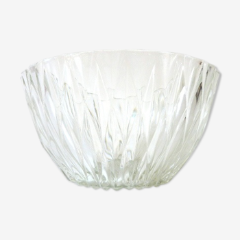 Duralex chiseled glass bowl
