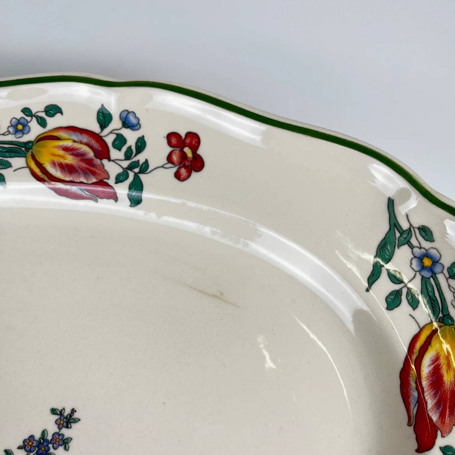 Large Villeroy & Boch platter, old Strasbourg