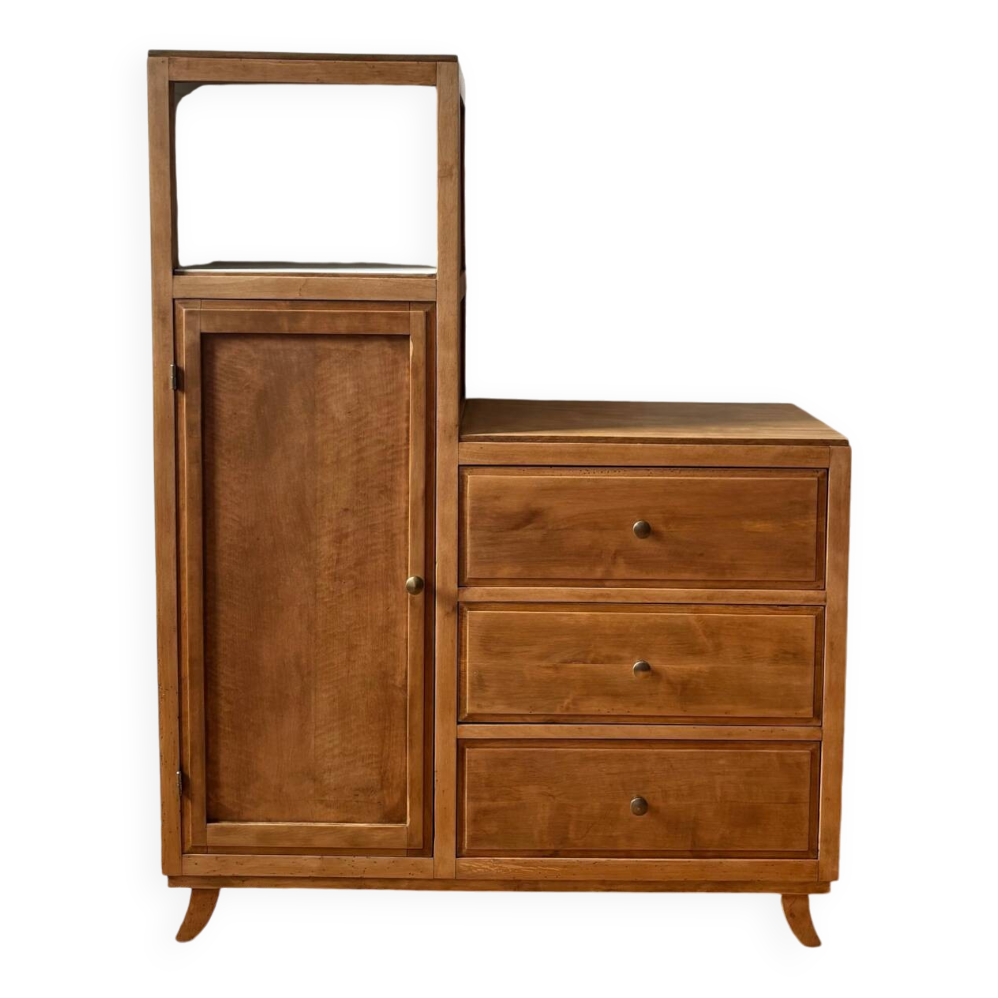 Vintage asymmetrical wardrobe