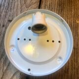 Cast glass ceiling lamp