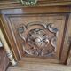 Henry 2 style 2-part walnut wardrobe