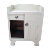 Ancien chevet art déco une porte
