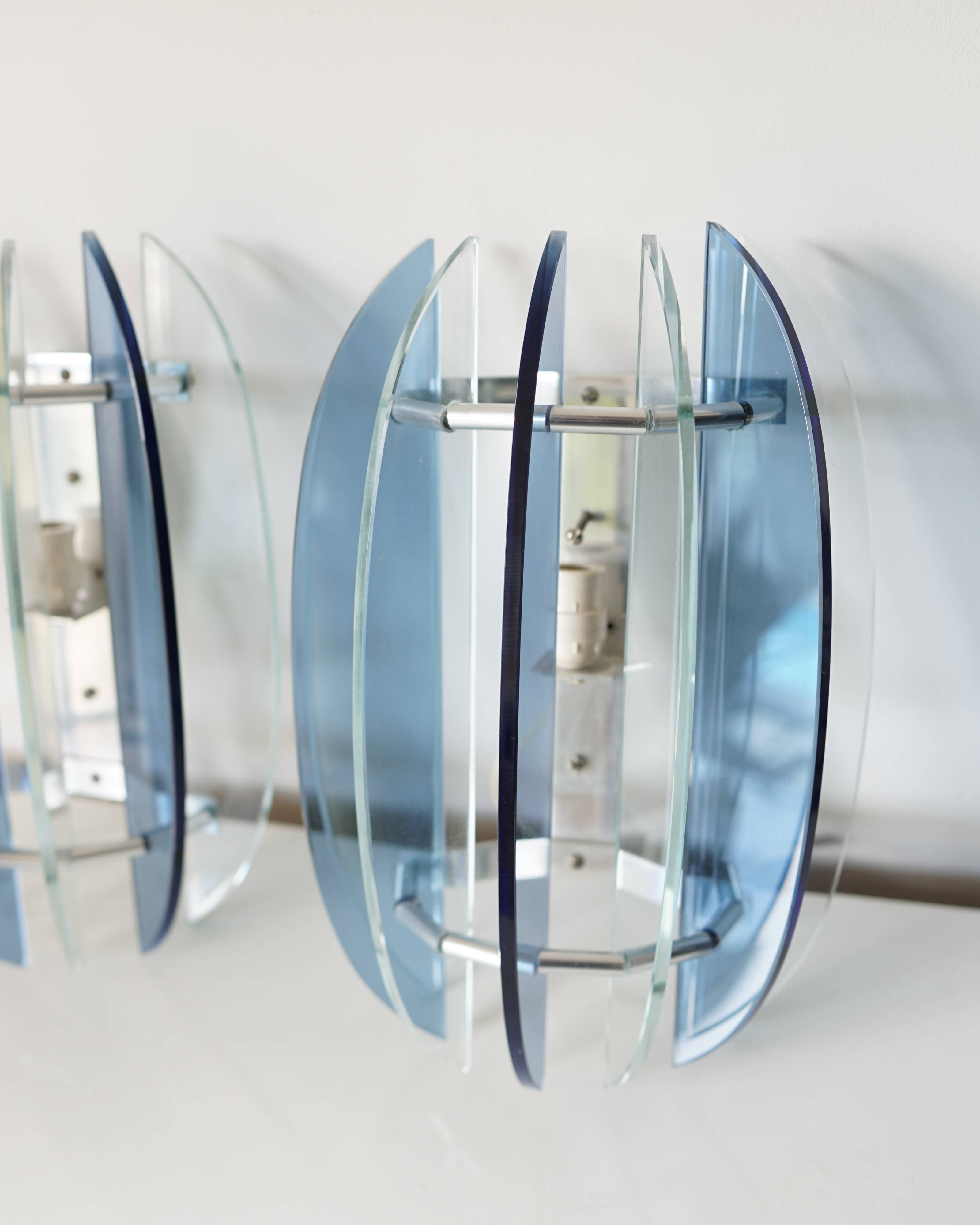 Pair of Italian VECA wall lights - 1960s