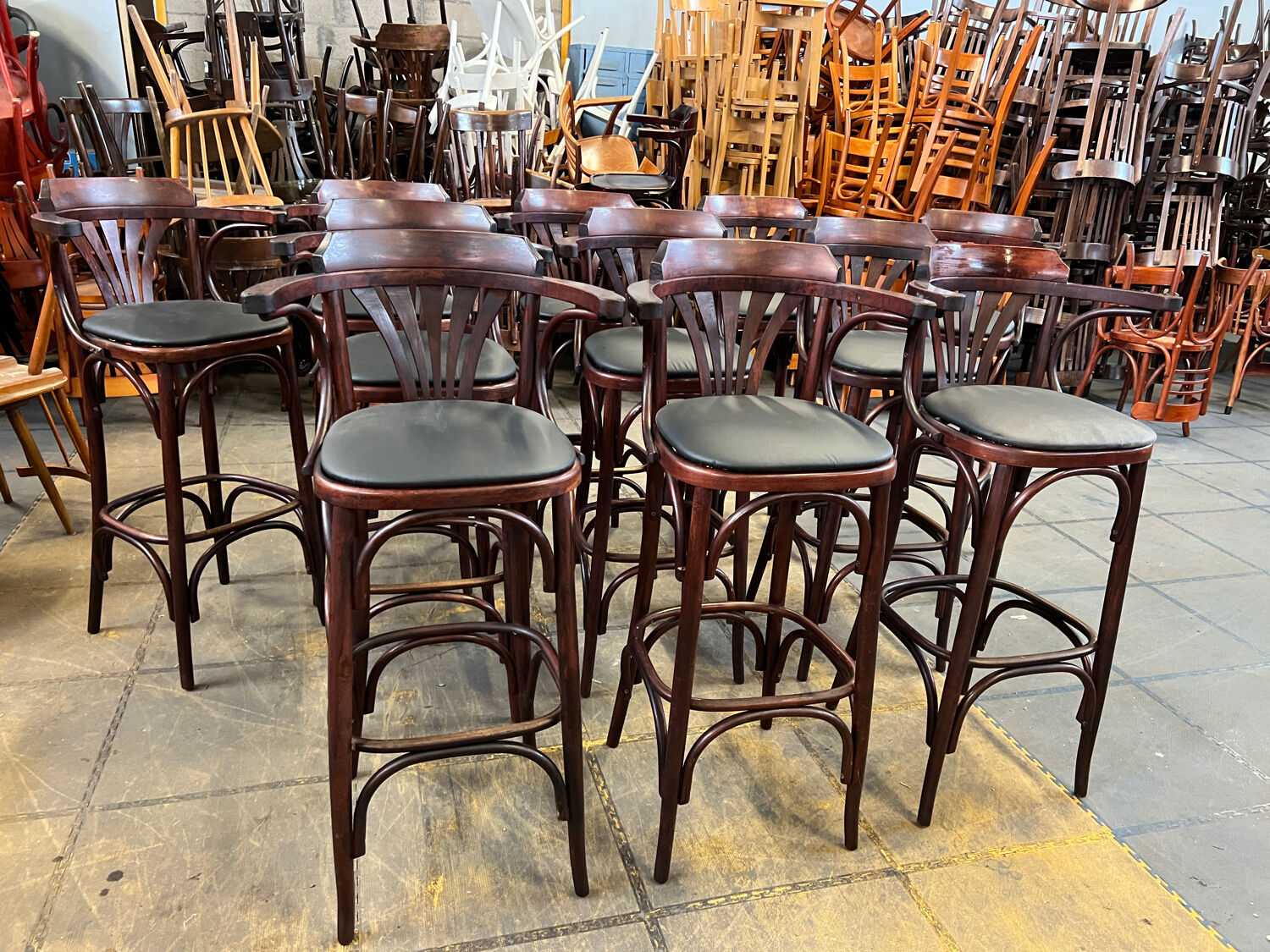 Set of 12 stools