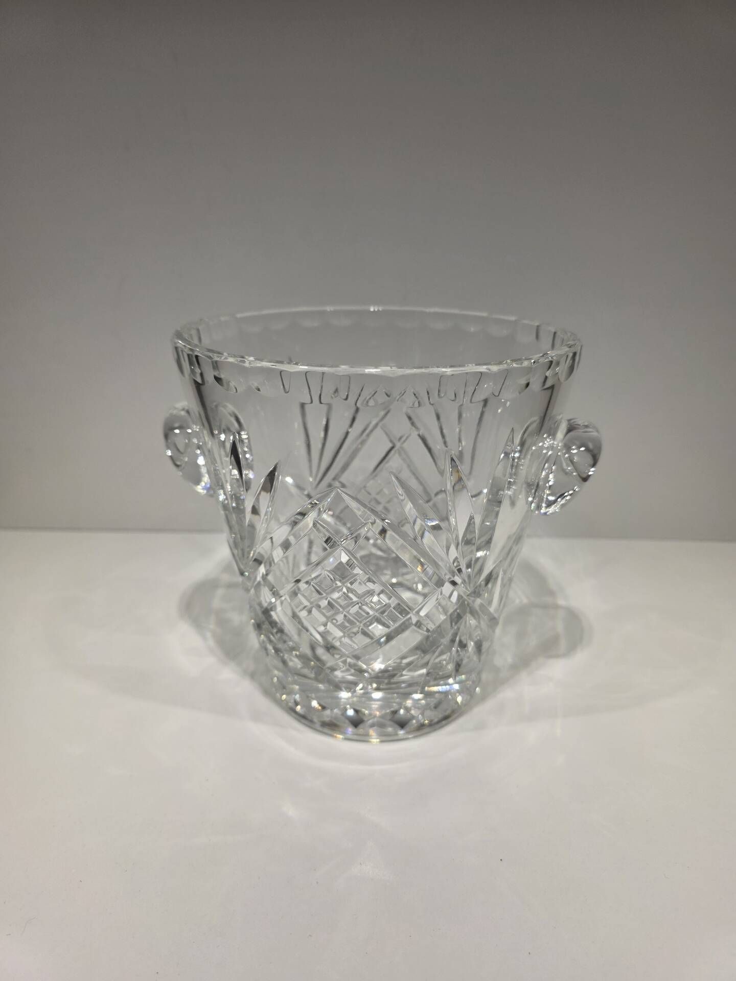 Ice bucket (Champagne bucket) Bohemian crystal