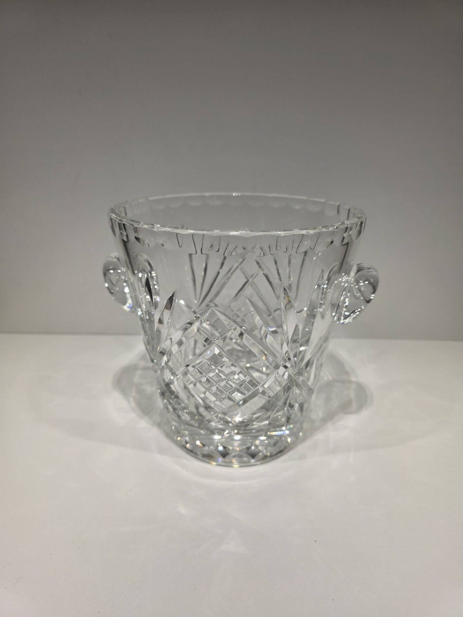 Ice bucket (Champagne bucket) Bohemian crystal